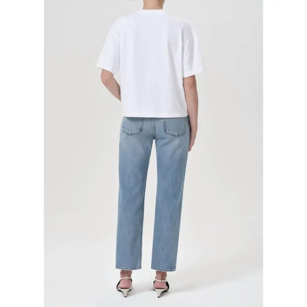 Agolde Valen Mid Rise Vintage Straight Jeans - Picture 3 of 4